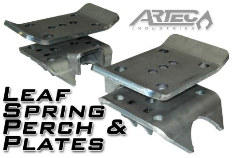 Leaf Spring Perch And Plates Pair Artec Industries