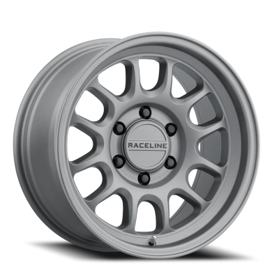 Aluminum Wheels 17x8.5 Rogue 958T Titanium Gray 0 Offset 5 on 127 Bolt Pattern 78.1 Bore Raceline