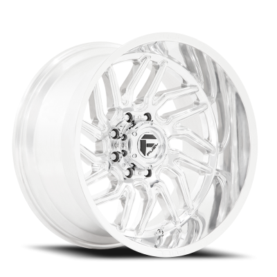 Aluminum Wheels 20X9 Hurricane D809 5 On 127 Polished Milled 71.5 Bore 1 Offset Fuel Off Road Wheels