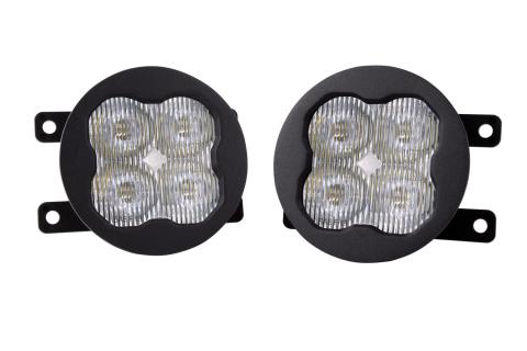 SS3 LED Fog Light Kit for 2004-2007 Ford Ranger STX White SAE Fog Sport w/ Backlight Diode Dynamics