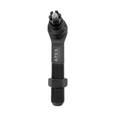 Apex Chassis Heavy Duty Tie Rod &amp; Drag Link Assembly in Polished Aluminum Fits:  07-18 Jeep Wrangler JK/JKU. Note this FLIP kit fits vehicles with a lift exceeding 3.5 inches. This kit requires drilling the knuckle.