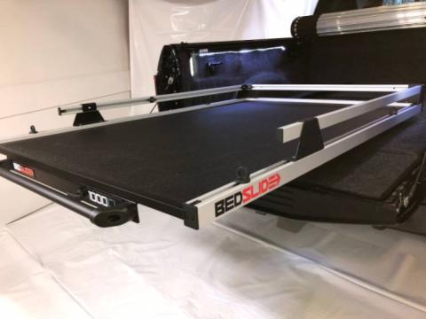 Bedslide Classic 58 Inch x 39 Inch Silver 5 Foot Toyota Tacoma/5.1 Foot Chevy Colorado and Canyon