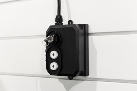 HOSS Storage Hardtop Hoist For Jeep 2018-Current Wrangler JL Black Bestop