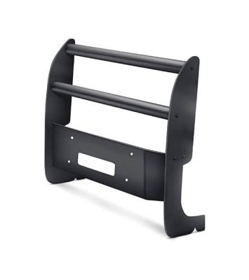 Grille Guard with Winch Carrier Black For 14 Silverado 1500 Mile Marker