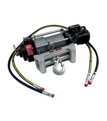 10500 LB Hydraulic Winch 17.9 C.I. Hydraulic Motor w/Roller Fairlead 100 Foot Cable H10500 Mile Marker