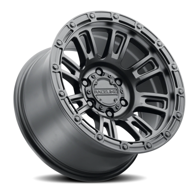 Aluminum Wheels 17x8 Compass 956B Satin Black 30 Offset 5 on 110 Bolt Pattern 72.62 Bore Raceline