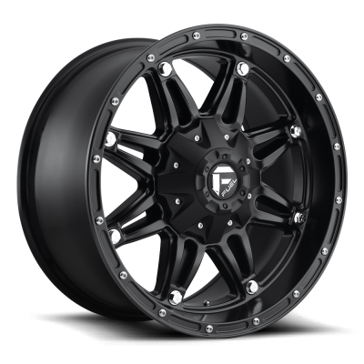 Aluminum Wheels 22X12 Hostage D531 5 On 139.7/5 On 150 Matte Black 110.3 Bore -44 Offset Fuel Off Road Wheels
