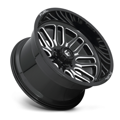 Aluminum Wheels 20X9 Ignite D662 6 On 135 Gloss Black Milled 87.1 Bore 1 Offset Fuel Off Road Wheels