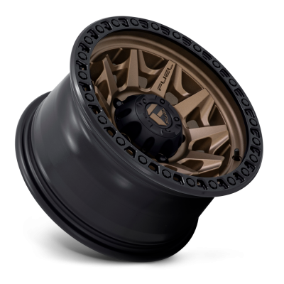 Aluminum Wheels 20X10 Covert D696 5 On 127 Matte Bronze Black Bead Ring 71.5 Bore -18 Offset Multi Spoke Fuel Off Road Wheels