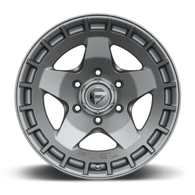 Aluminum Wheels 17X9 Warp D734 5 On 127 Matte Gunmetal Gray 71.5 Bore 1 Offset Fuel Off Road Wheels
