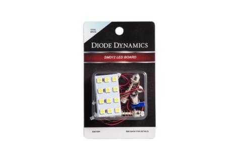 LED Board SMD12 Cool White Single Diode Dynamics