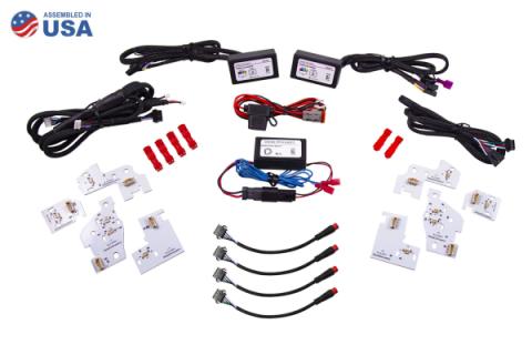 RGBW DRL LED Boards for 2019-2023 Ram 1500 Midline