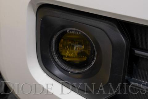 Elite Series Fog Lamps for 2016-2019 Lexus GS200t Pair Yellow 3000K Diode Dynamics