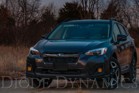 SS3 LED Fog Light Kit for 2016-2021 Subaru Crosstrek White SAE Fog Pro w/ Backlight Diode Dynamics