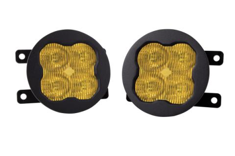 SS3 LED Fog Light Kit for 2013-2017 Acura ILX Yellow SAE Fog Max w/ Backlight Diode Dynamics