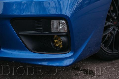 SS3 LED Fog Light Kit for 2015-2021 Subaru WRX Yellow SAE Fog Max w/ Backlight Diode Dynamics