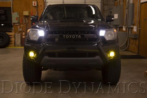 SS3 LED Fog Light Kit for 2012-2015 Toyota Tacoma White SAE Fog Pro w/ Backlight Diode Dynamics