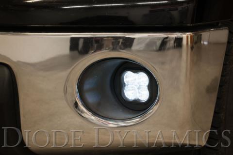 SS3 LED Fog Light Kit for 2007-2013 Toyota Tundra Yellow SAE Fog Pro w/ Backlight Diode Dynamics