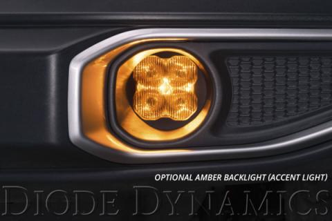 SS3 LED Fog Light Kit for 2007-2013 Toyota Tundra Yellow SAE Fog Max w/ Backlight Diode Dynamics