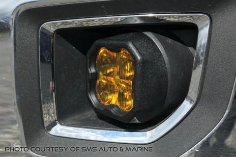 SS3 LED Fog Light Kit for 2012-2018 Chevrolet Sonic Yellow SAE Fog Sport w/ Backlight Diode Dynamics