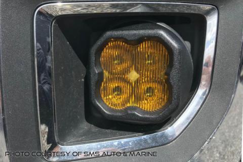 SS3 LED Fog Light Kit for 2015-2021 Chevrolet Colorado Yellow SAE Fog Max w/ Backlight Diode Dynamics