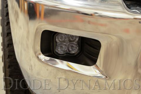 SS3 Pro Type Ram Horiz Kit ABL White SAE Fog Diode Dynamics