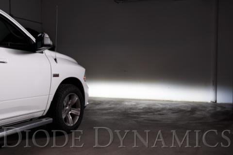 SS3 LED Fog Light Kit for 2013-2018 Ram 1500 Yellow SAE Fog Max w/ Backlight Diode Dynamics