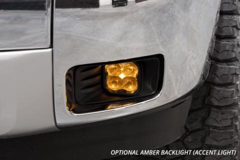 SS3 LED Fog Light Kit for 2007-2014 Chevrolet Tahoe Z71, White SAE Fog Max with Backlight Diode Dynamics