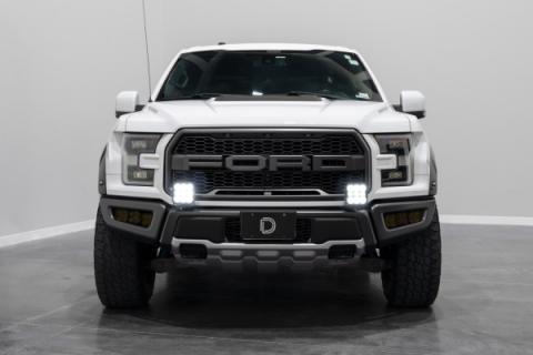 SS5 Bumper LED Pod Light Kit for 2017-2020 Ford Raptor Pro Yellow Combo Diode Dynamics