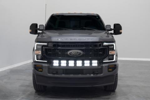 SS5 6-Pod CrossLink Grille Lightbar Kit for 2020-2022 Super Duty, Pro Yellow Combo Diode Dynamics