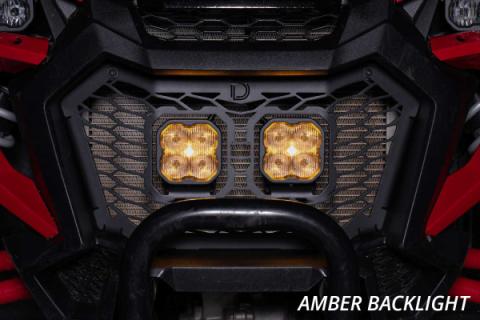 Stage Series LED Grille Kit for 2022-2024 Honda Talon, Pro White Combo