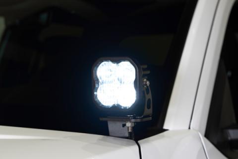 Stage Series 2 Inch LED Ditch Light Kit for 2024-Present Toyota Tacoma, Sport Yellow Combo Diode Dynamics