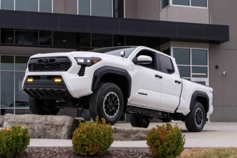 Stage Series 2 Inch LED Ditch Light Kit for 2024-Present Toyota Tacoma, Sport Yellow Combo Diode Dynamics