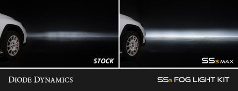 SS3 SAE/DOT Type Forester Fog Light Kit Yellow (3000K) Pro (36 watts) Yellow SAE Fog Diode Dynamics