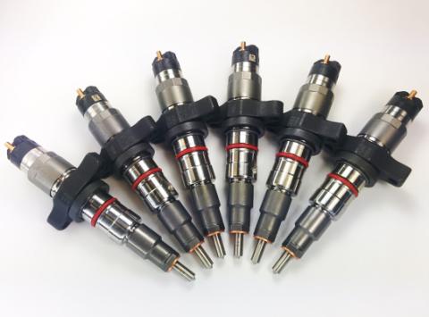 Dodge Ram 03-04 5.9L Cummins Reman Injector Set 100 Percent Over - Dynomite Diesel