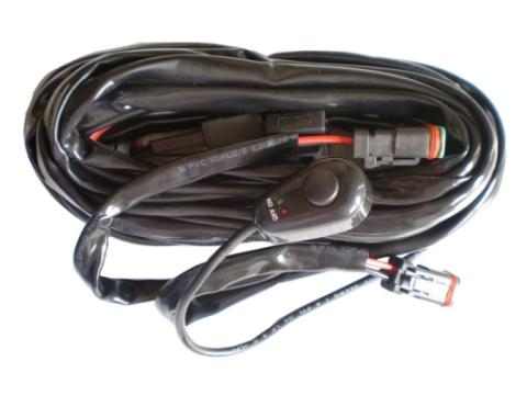 Wiring Harness For Led Work Lights For Use With 1 Or 2 Lights ENGO