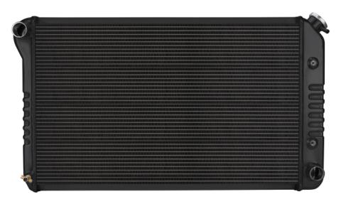 70-81 Firebird Automatic Aluminum Radiator Black Night Rider Series Cold Case Radiators
