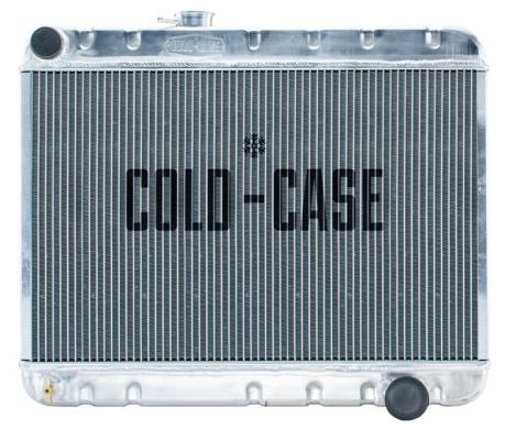 66-67 GTO Aluminum Radiator W/AC MT Cold Case Radiators
