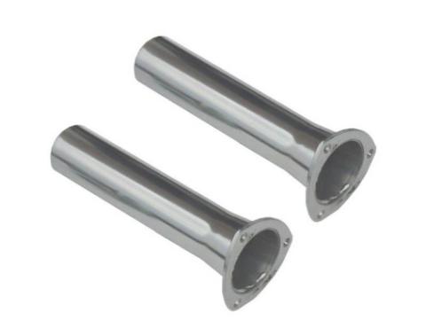 3 Inch Header Collector Flange to 2.5 Inch Pipe Reducers 12 Inch Long 304 Stainless Pypes Performance Exhaust