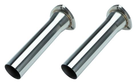 3 Inch Header Collector Flange to 2.5 Inch Pipe Reducers 12 Inch Long 304 Stainless Pypes Performance Exhaust