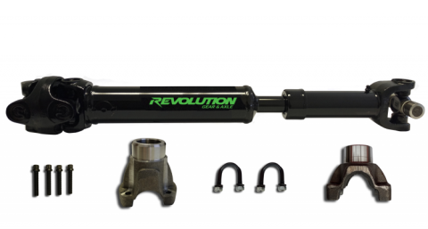 Jeep Wrangler JL Rear 1310 CV Driveshaft Sahara 2Dr M200 Diff w/ Pinion Yoke Revolution Gear