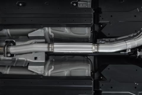 Armor Pro Subaru 3 Inch Cat Back Exhaust System Dual Split Rear-Quad Carbon Fiber Tips For 11-2021 Subaru Impreza WRX 2.0L MBRP