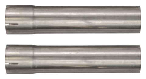 1966-71 Ford Fairlane 2.5 Inch H-Pipe Crossmember Back Quarter Panel Exit Exhaust Race Pro Mufflers Pypes Performance Exhaust