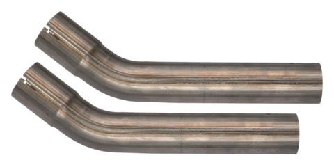1966-71 Ford Fairlane 2.5 Inch H-Pipe Crossmember Back Quarter Panel Exit Exhaust Race Pro Mufflers Pypes Performance Exhaust