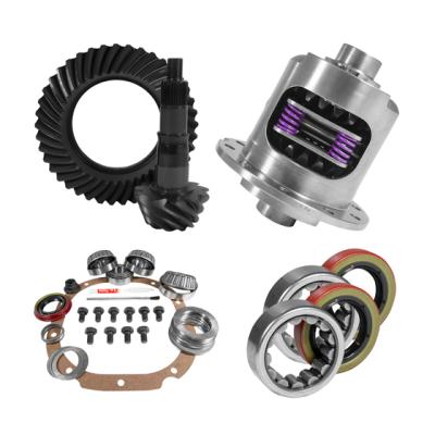 8.8 inch Ford 4.11 Rear Ring and Pinion Install Kit 31 Spline Positraction 2.53 inch Axle Bearings USA Standard