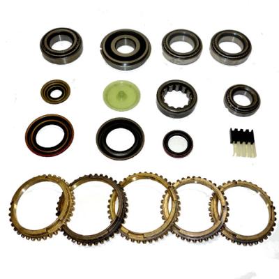 A578/NVT350 Transmission Bearing/Seal Kit w/Synchro Rings 00-05 Cirrus/PT Cruiser/Sebring Neon/Stratus Plymouth Breeze/Neon 5-Speed Manual Trans 66mm Input Bearing USA Standard Gear