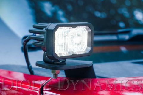 Stage Series 2 Inch LED Ditch Light Kit for 2015-2020 Ford F-150, Sport Yellow Combo