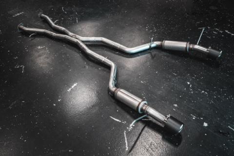 2018-Up Dodge Durango SRT SRT Hellcat 6.2L/6.4L Armor Lite Aluminized Steel 3 Inch Cat-Back Dual Rear Exit MBRP