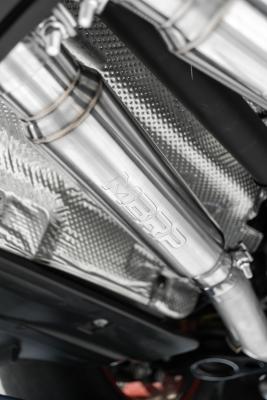 Aluminized Steel 3.0 Inch Cat-Back Dual Rear Street Profile with Dual Tips 15-23 Dodge Charger MBRP