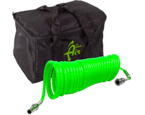 Air Compressor System 5.6 CFM With Storage Bag Hose &amp; Attachments Single Motor Up Down Air